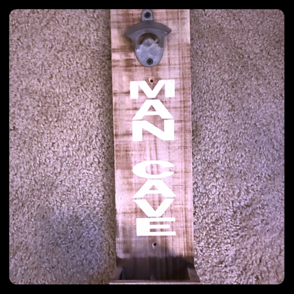 Man Cave Beer Bottle Opener
